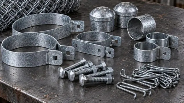 Chain Link Fittings and Hardware — chain-link fencing materials