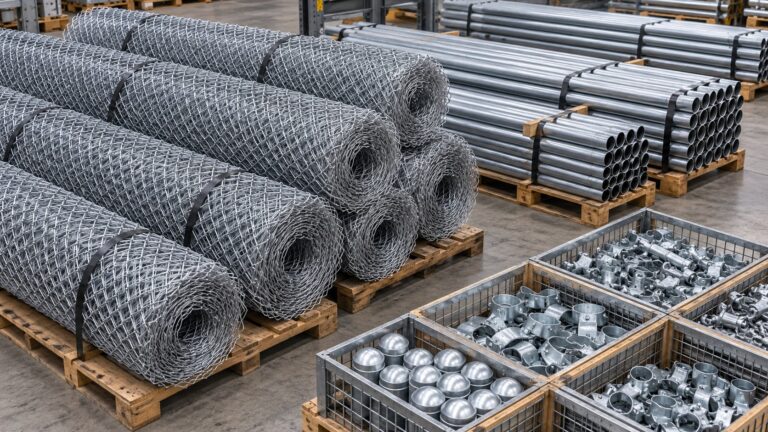 Complete Chain Link Material Packages — chain-link fencing materials